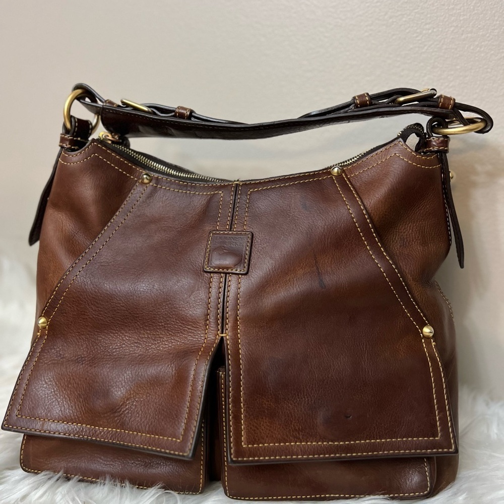Dooney and Bourne Kingston Hobo Bag 14” x 5” x 10”